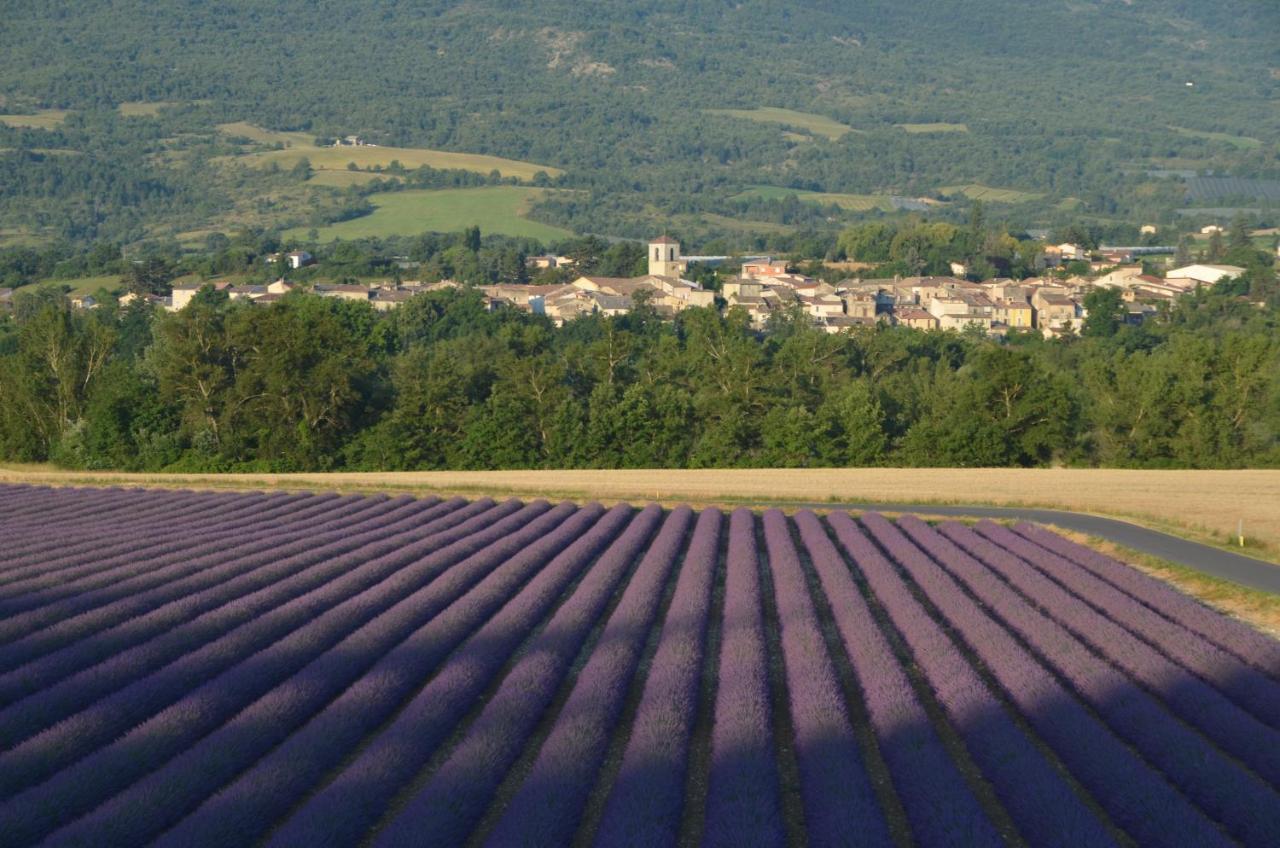 Appartement Entre Sisteron Et Gorges De La Meouge " Les Hauts De Toscane " Ribiers Exteriör bild